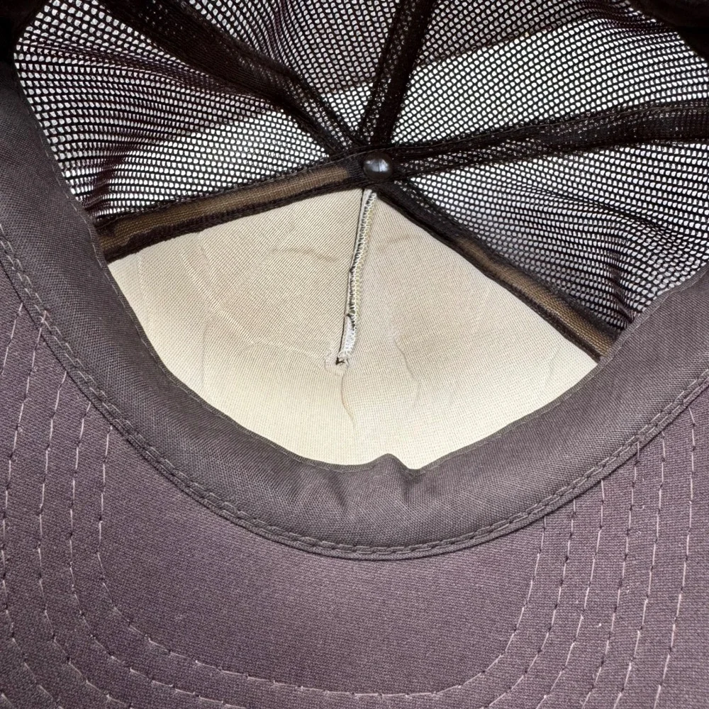 JA‎ Headwear II Chone Duck Hunters Association Trucker Hat Mens OSFA Brown EUC